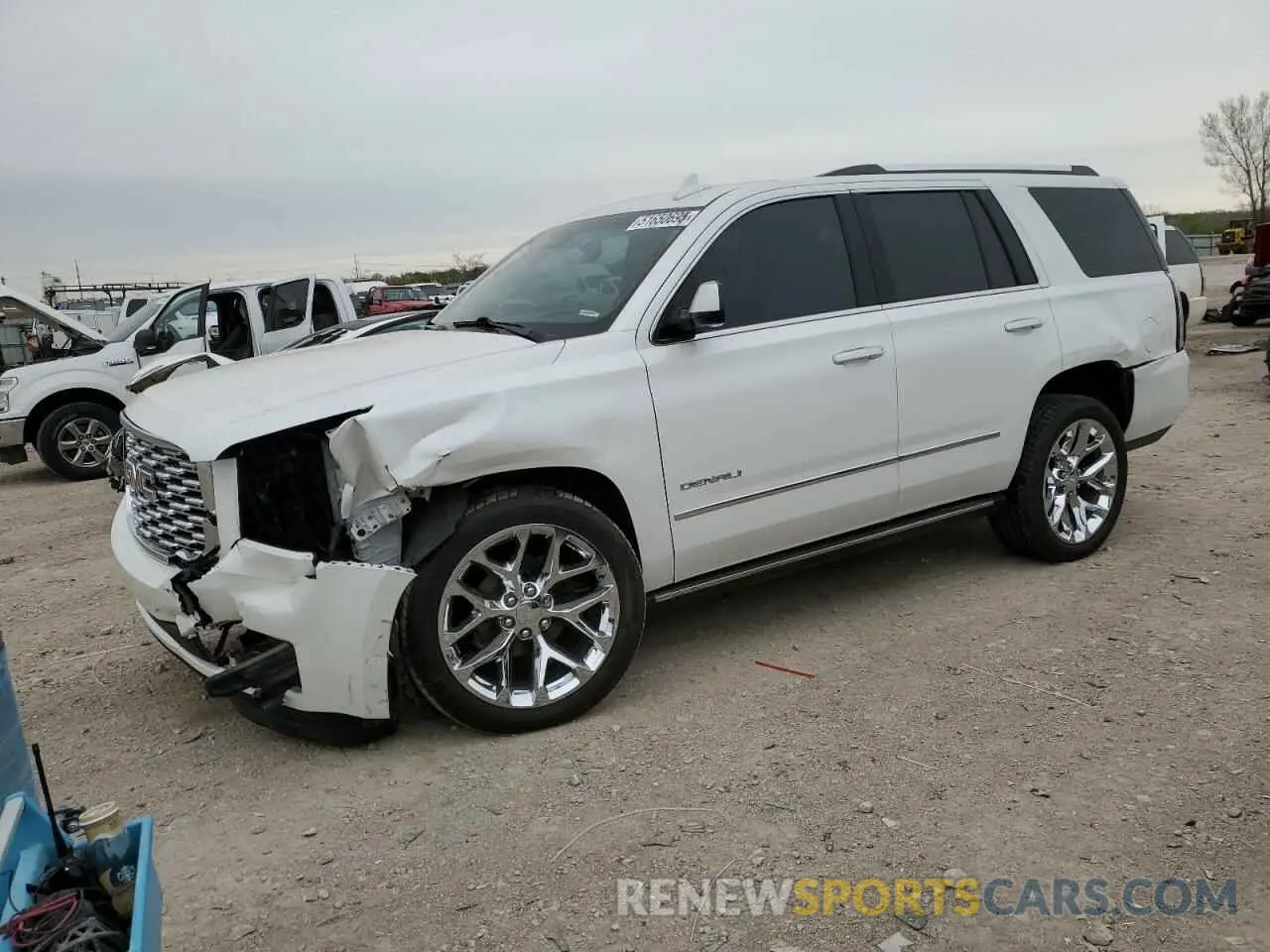 1 fotografías del automóvil dañado 1GKS2CKJ4KR328227 GMC YUKON 2019