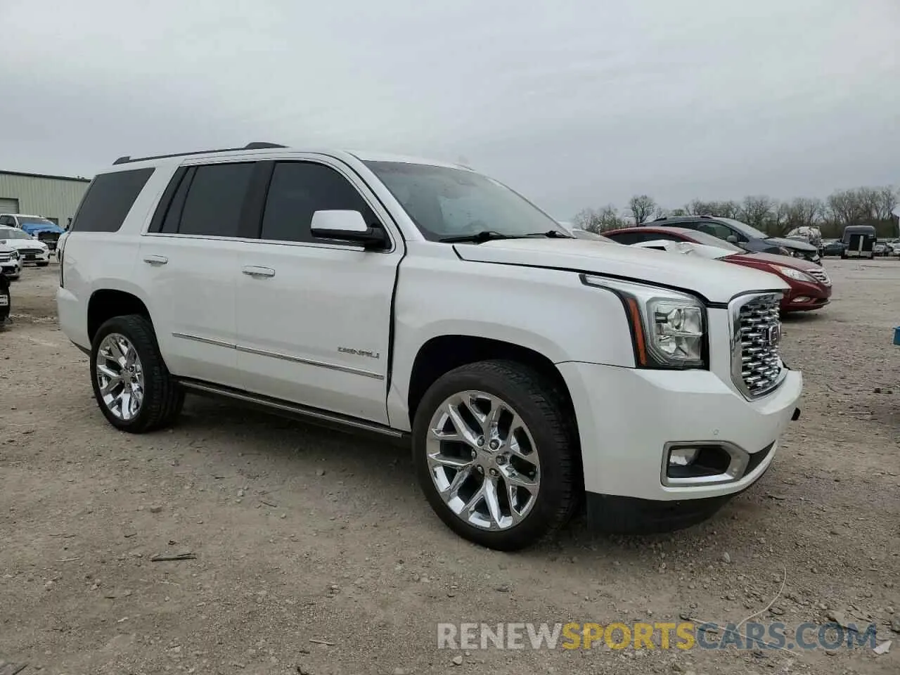 4 fotografías del automóvil dañado 1GKS2CKJ4KR328227 GMC YUKON 2019