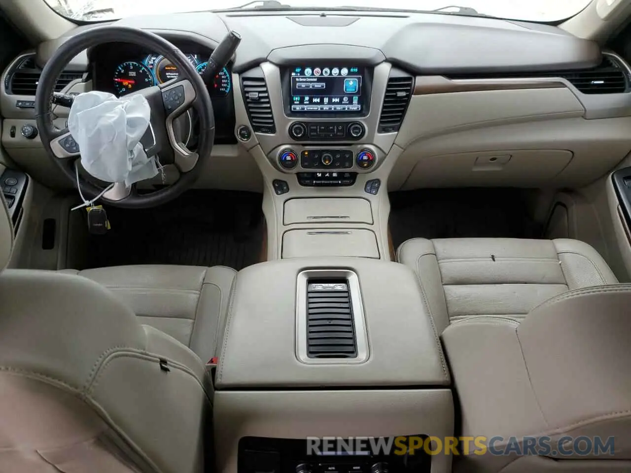 8 fotografías del automóvil dañado 1GKS2CKJ4KR328227 GMC YUKON 2019