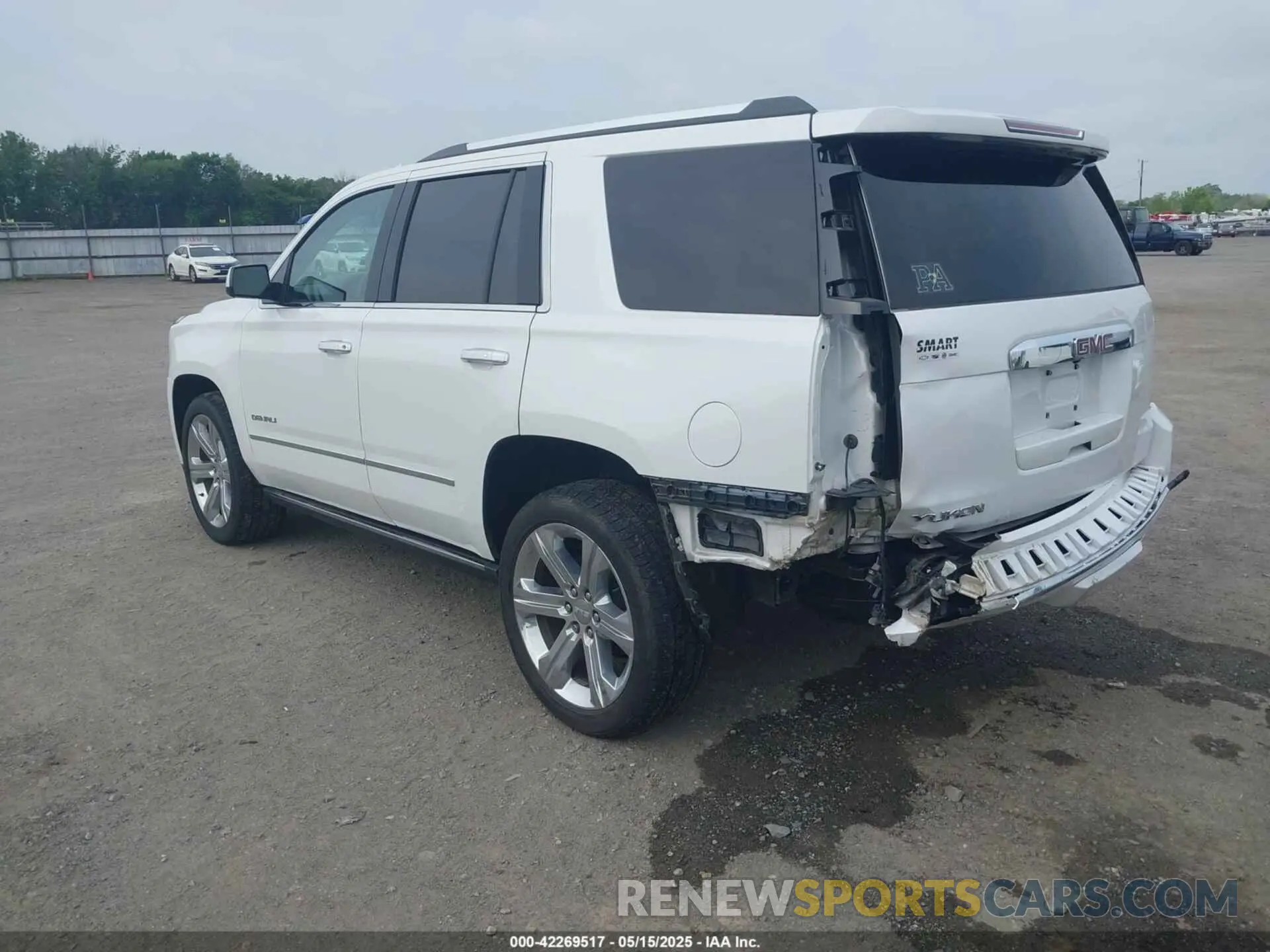 3 fotografías del automóvil dañado 1GKS2CKJ8KR355981 GMC YUKON 2019
