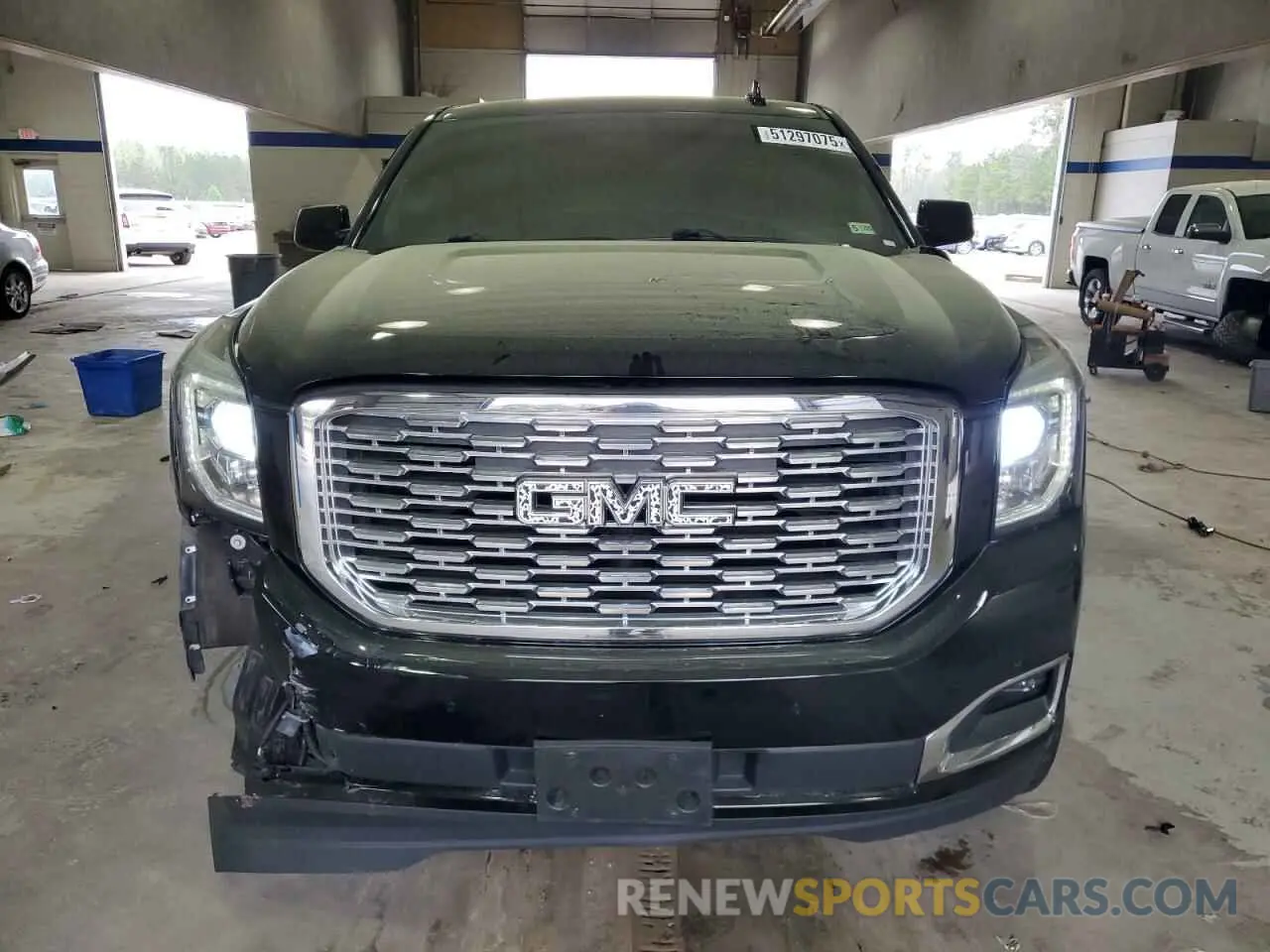 5 fotografías del automóvil dañado 1GKS2CKJ9KR409479 GMC YUKON 2019