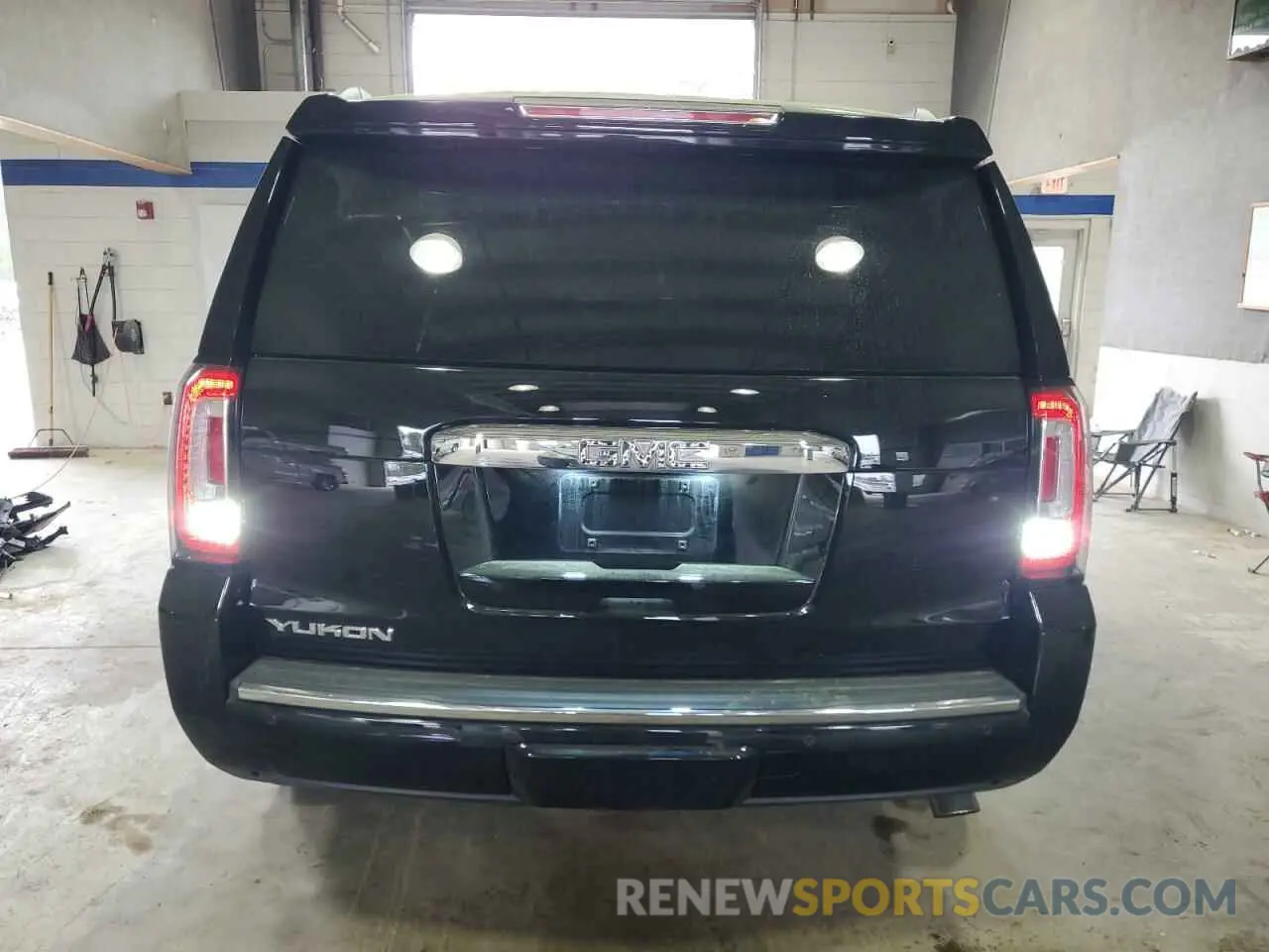 6 fotografías del automóvil dañado 1GKS2CKJ9KR409479 GMC YUKON 2019