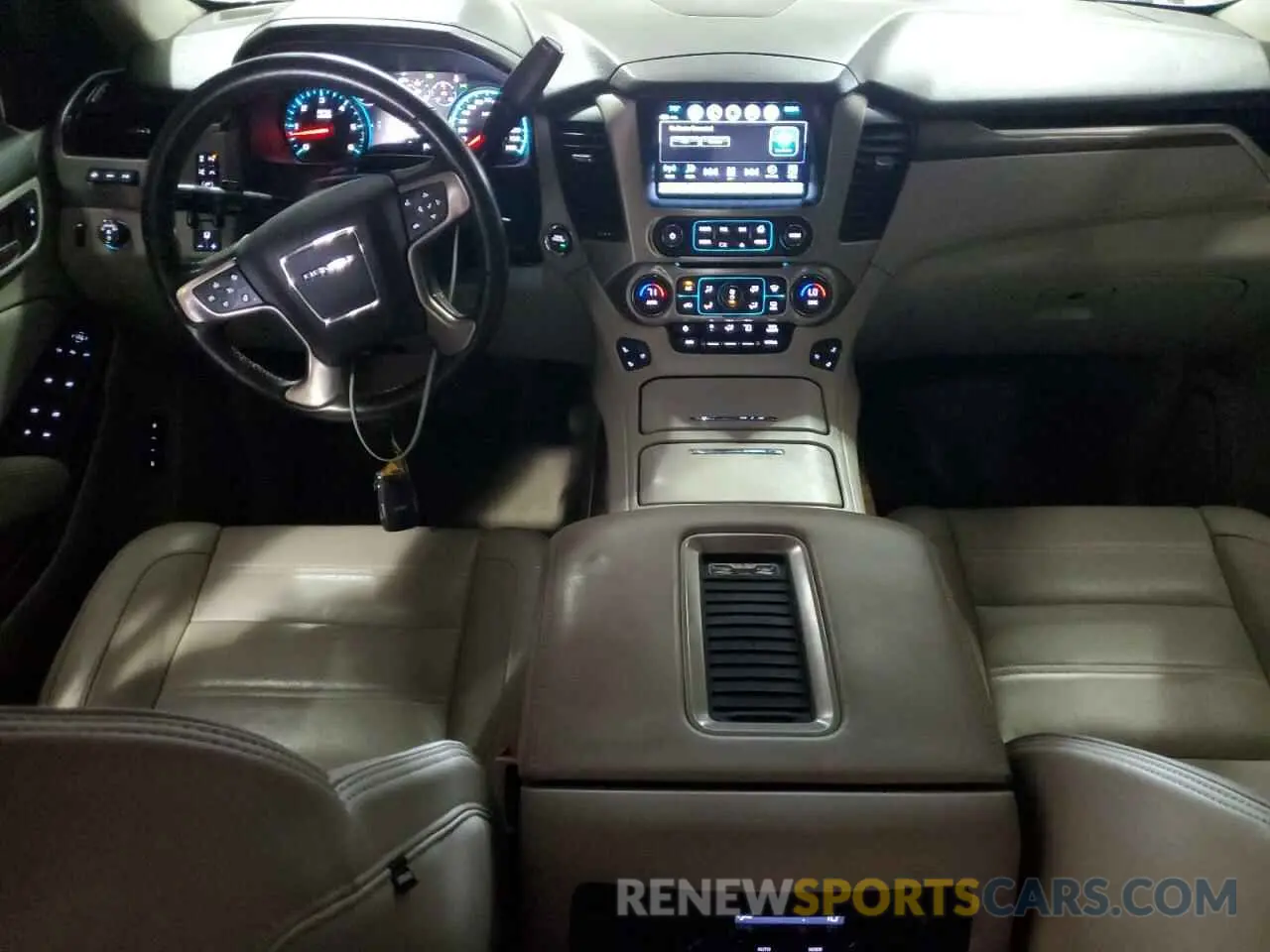 8 fotografías del automóvil dañado 1GKS2CKJ9KR409479 GMC YUKON 2019