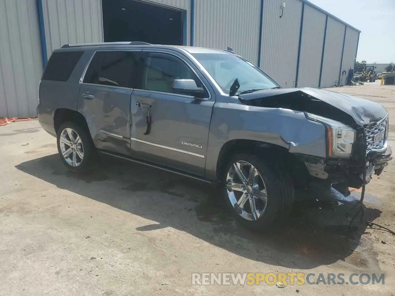 4 fotografías del automóvil dañado 1GKS2CKJXKR352600 GMC YUKON 2019