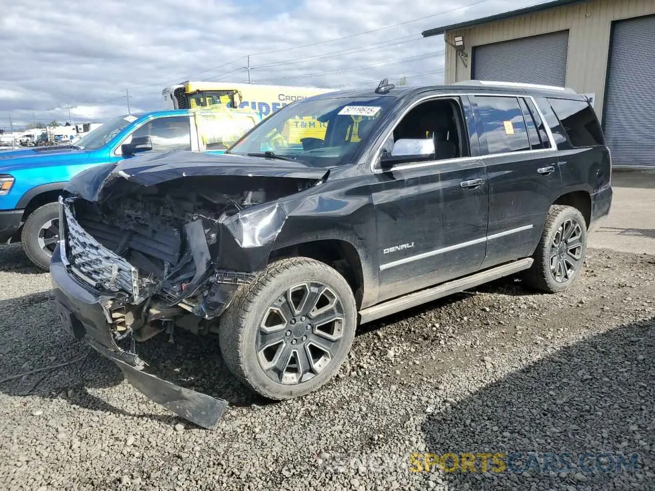 1 fotografías del automóvil dañado 1GKS2CKJXKR381028 GMC YUKON 2019