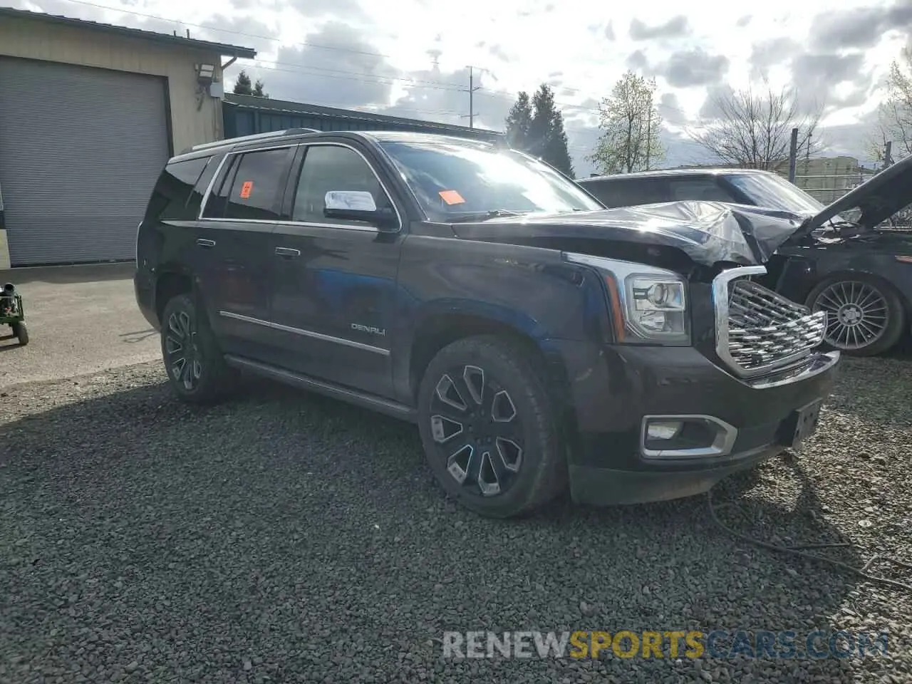 4 fotografías del automóvil dañado 1GKS2CKJXKR381028 GMC YUKON 2019
