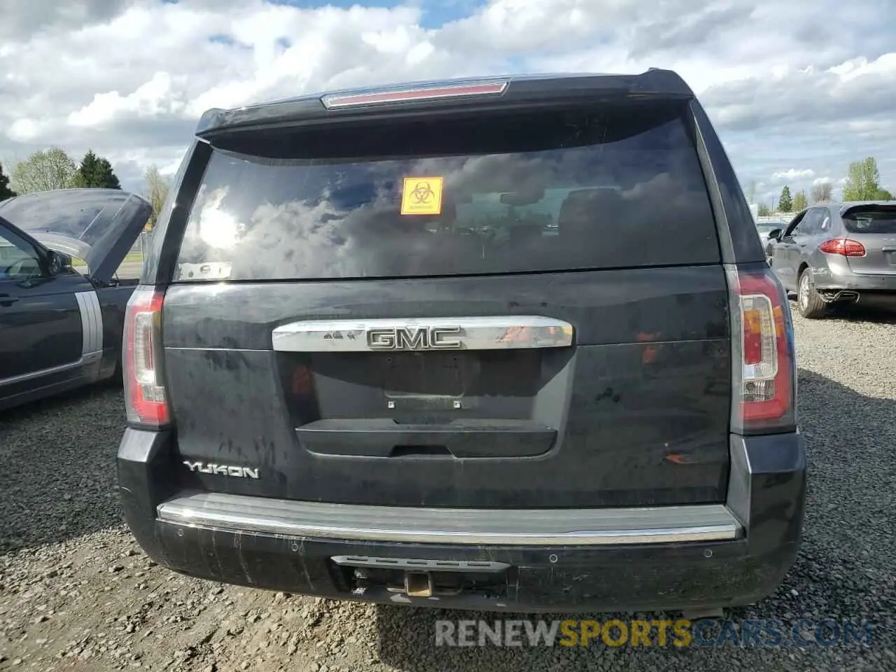 6 fotografías del automóvil dañado 1GKS2CKJXKR381028 GMC YUKON 2019