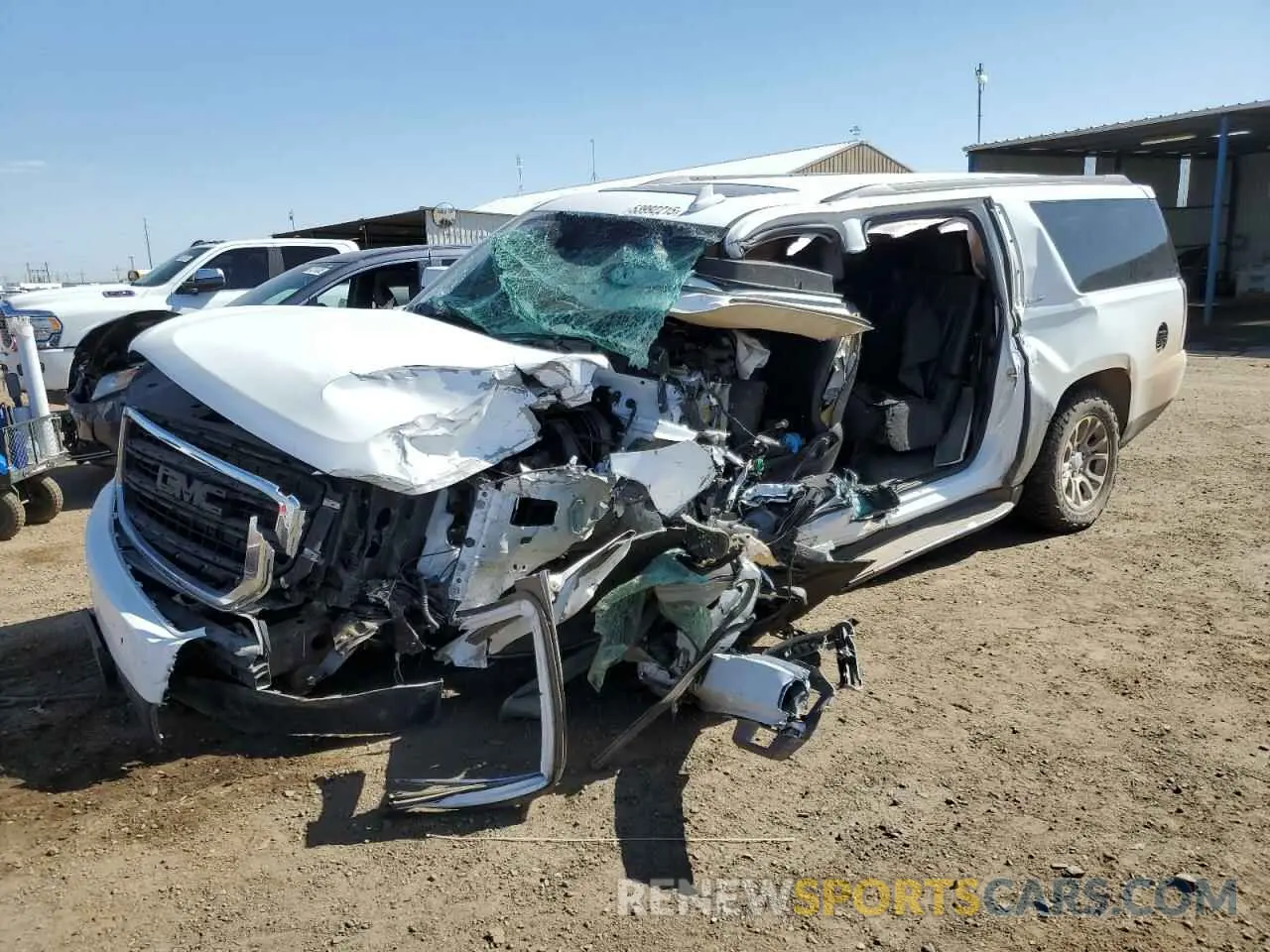 1 fotografías del automóvil dañado 1GKS2GKC0KR309103 GMC YUKON 2019