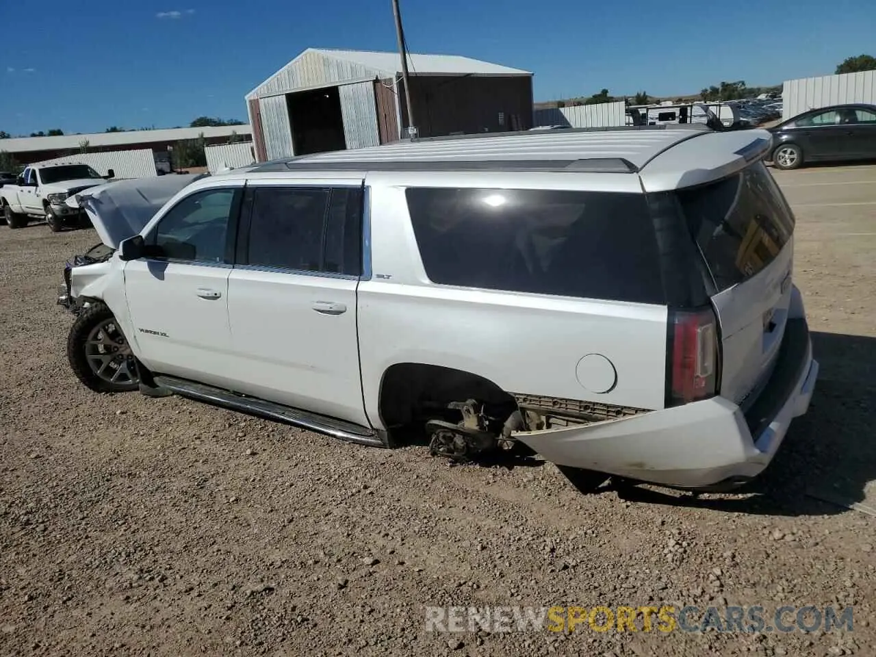 2 fotografías del automóvil dañado 1GKS2GKC6KR109858 GMC YUKON 2019