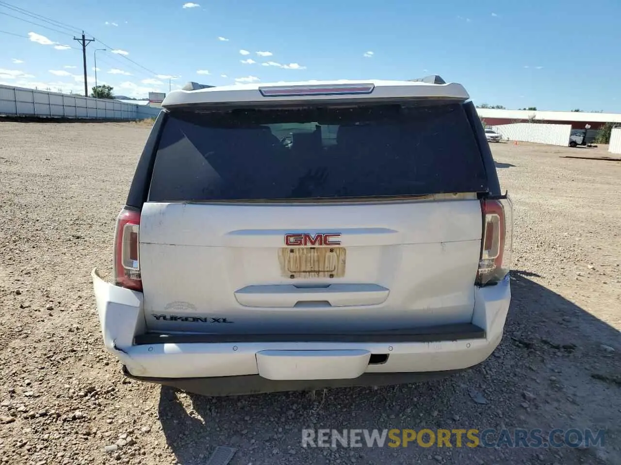 6 fotografías del automóvil dañado 1GKS2GKC6KR109858 GMC YUKON 2019
