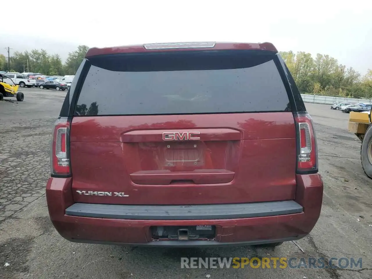 6 fotografías del automóvil dañado 1GKS2GKC6KR341781 GMC YUKON 2019