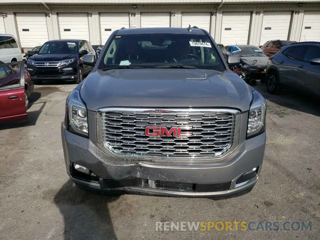 5 fotografías del automóvil dañado 1GKS2HKJ3KR247409 GMC YUKON 2019