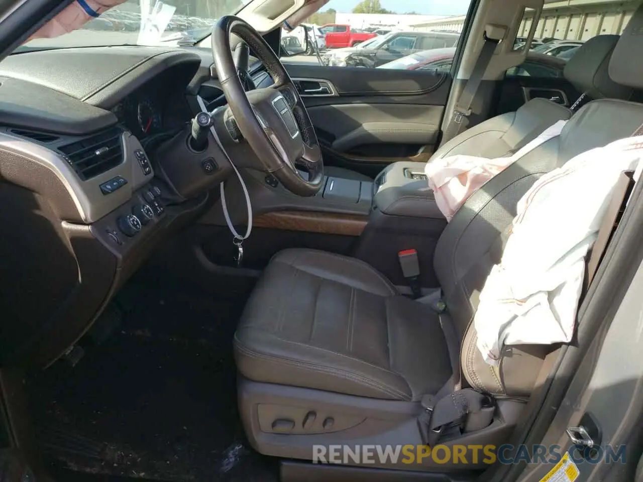 7 fotografías del automóvil dañado 1GKS2HKJ3KR247409 GMC YUKON 2019