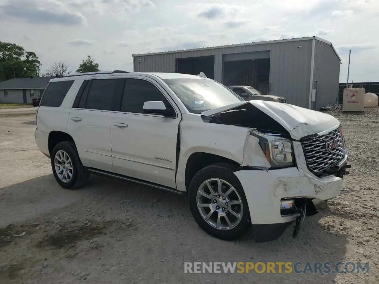 4 fotografías del automóvil dañado 1GKS1CKJ2LR179188 GMC YUKON 2020