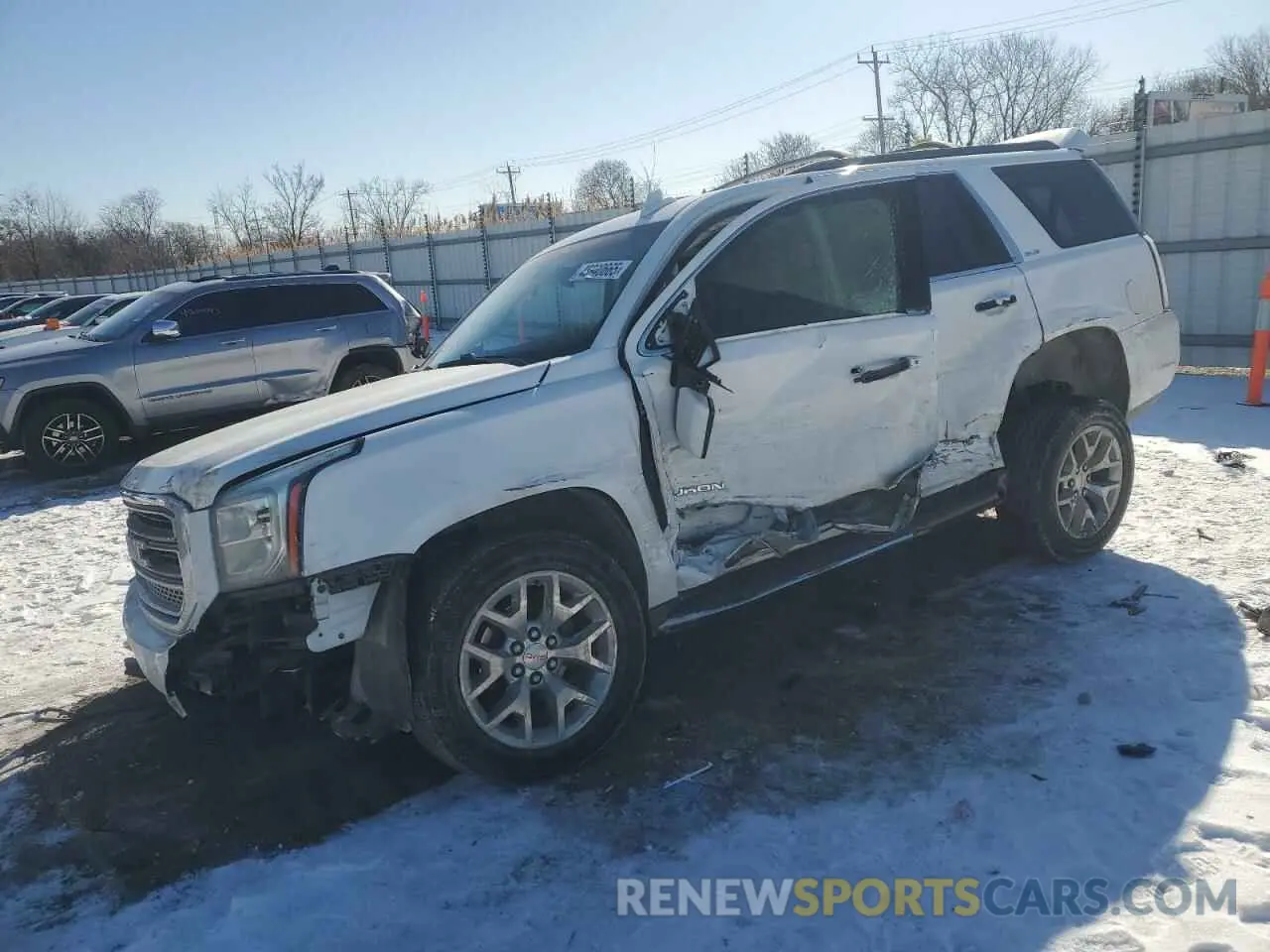 1 fotografías del automóvil dañado 1GKS2AKC4LR162184 GMC YUKON 2020