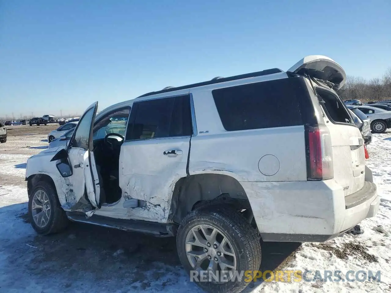 2 fotografías del automóvil dañado 1GKS2AKC4LR162184 GMC YUKON 2020