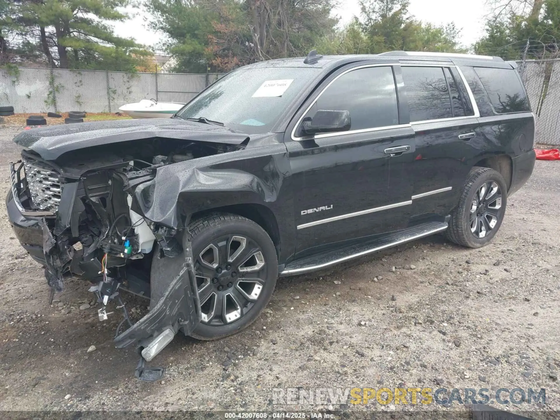 2 fotografías del automóvil dañado 1GKS2CKJ7LR286654 GMC YUKON 2020