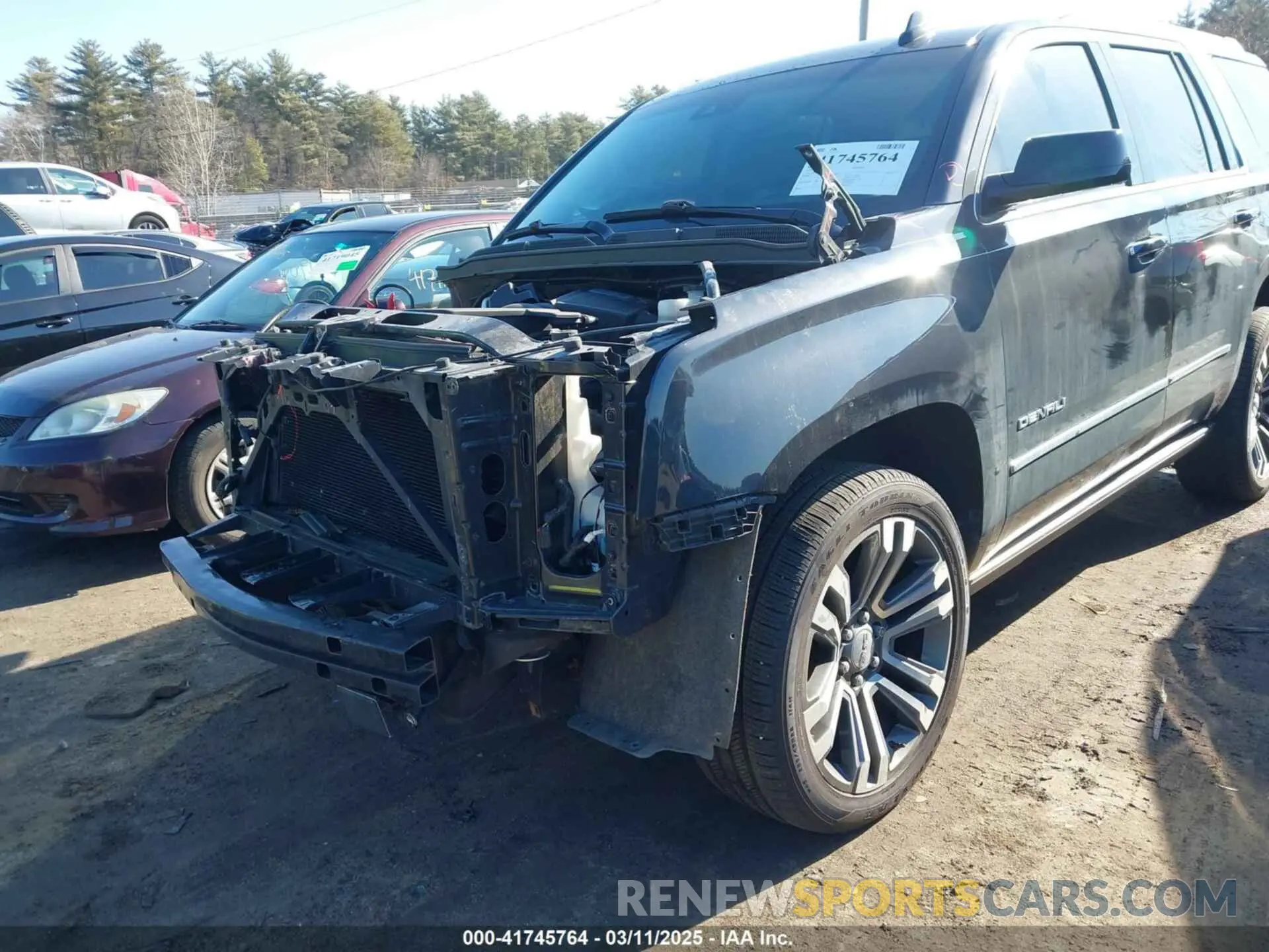 6 fotografías del automóvil dañado 1GKS2CKJXLR204111 GMC YUKON 2020