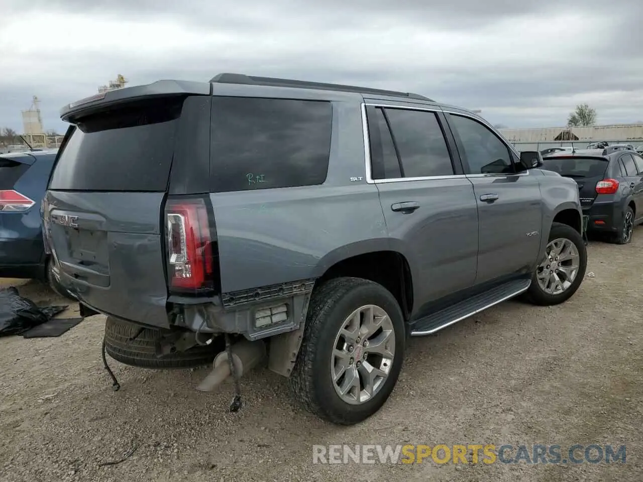 3 fotografías del automóvil dañado 1GKS2DKCXLR123892 GMC YUKON 2020