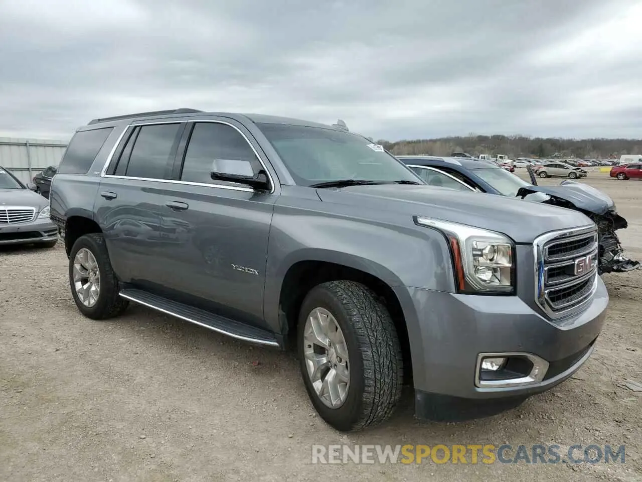 4 fotografías del automóvil dañado 1GKS2DKCXLR123892 GMC YUKON 2020