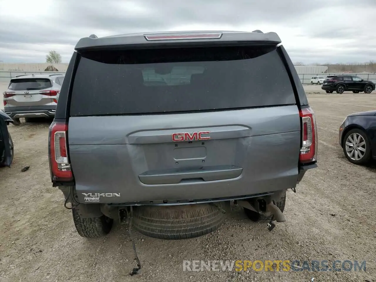 6 fotografías del automóvil dañado 1GKS2DKCXLR123892 GMC YUKON 2020