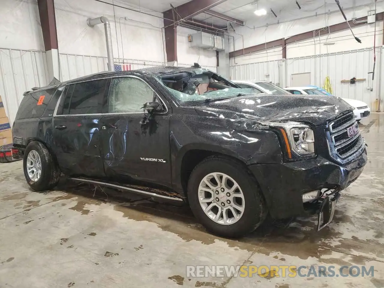 4 fotografías del automóvil dañado 1GKS2GKC6LR263083 GMC YUKON 2020