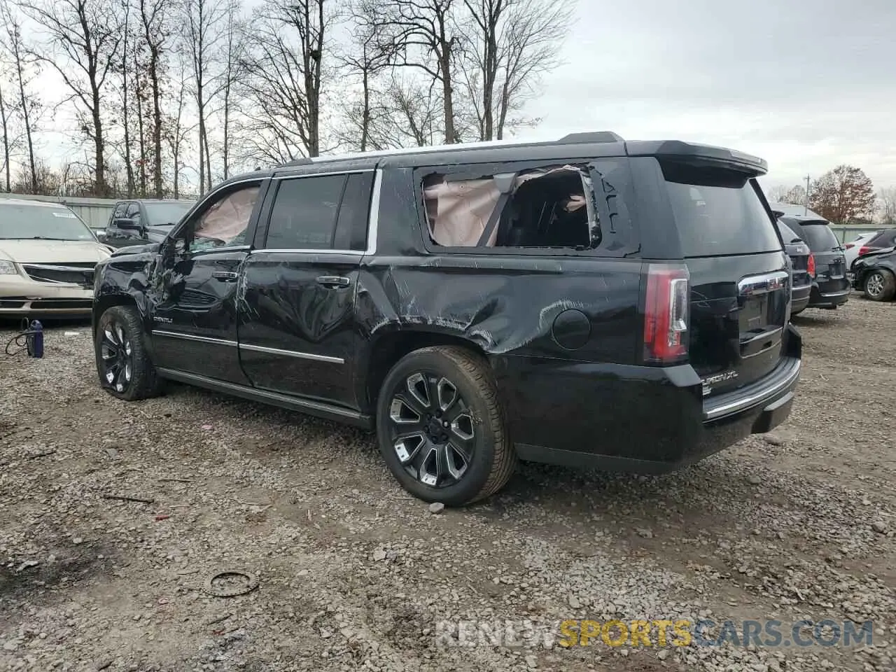 2 fotografías del automóvil dañado 1GKS2HKJ1LR302666 GMC YUKON 2020