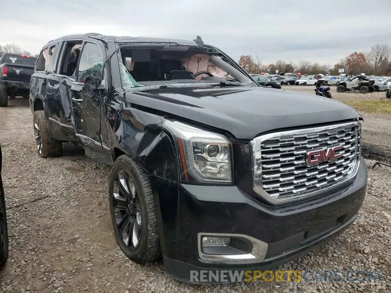 4 fotografías del automóvil dañado 1GKS2HKJ1LR302666 GMC YUKON 2020