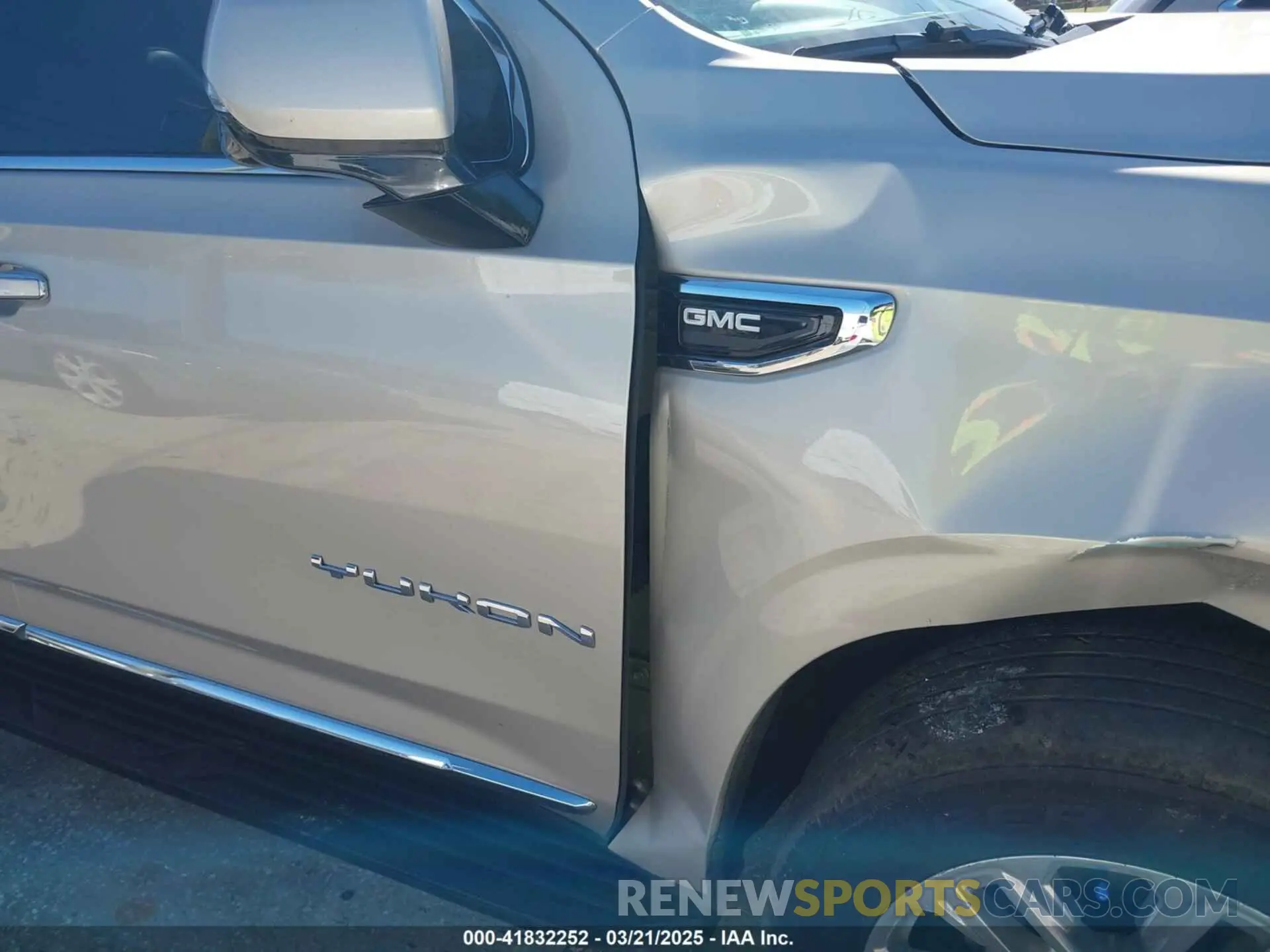 16 fotografías del automóvil dañado 1GKS1BKD3MR168352 GMC YUKON 2021