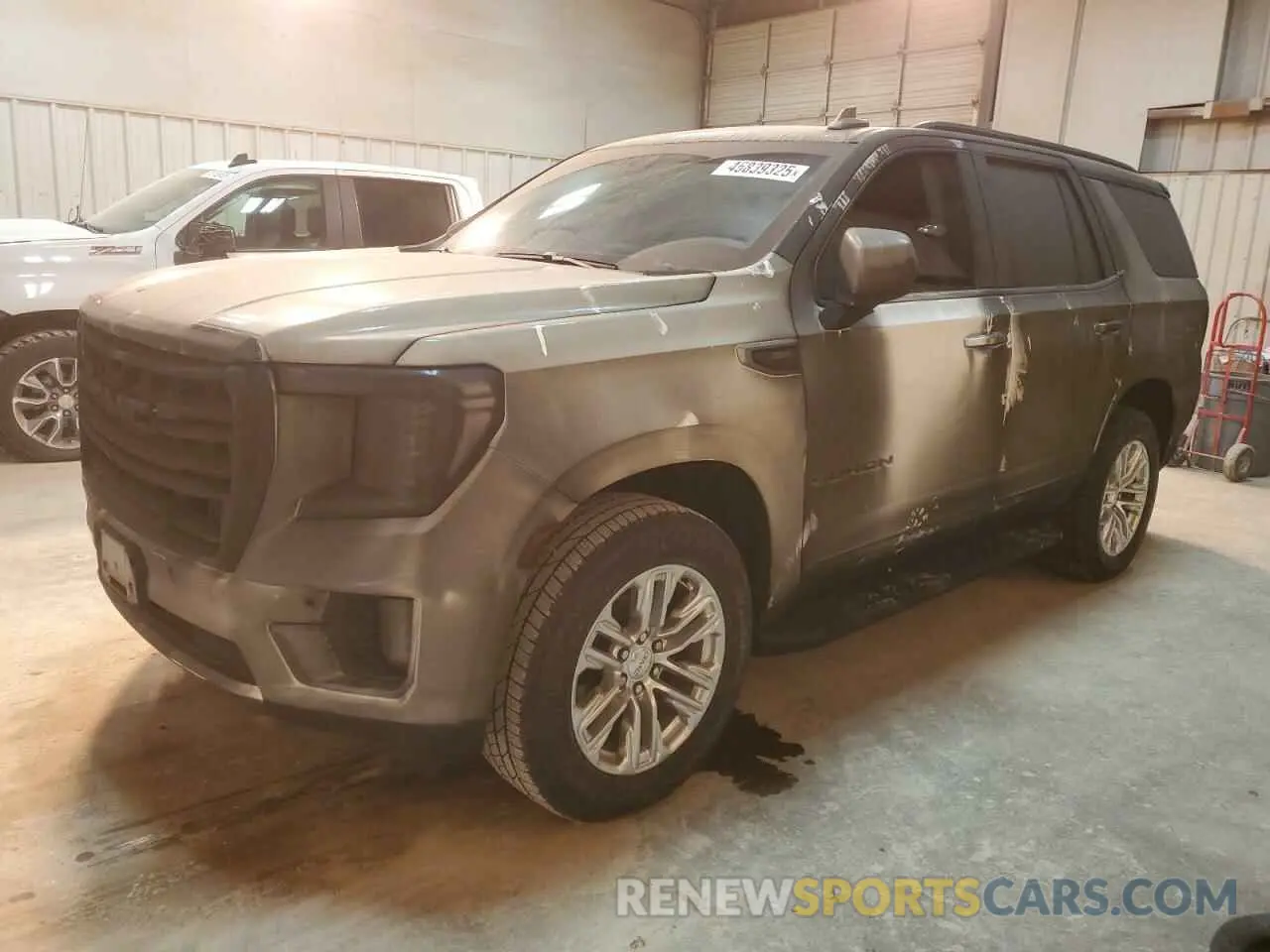1 fotografías del automóvil dañado 1GKS1BKD3MR185989 GMC YUKON 2021