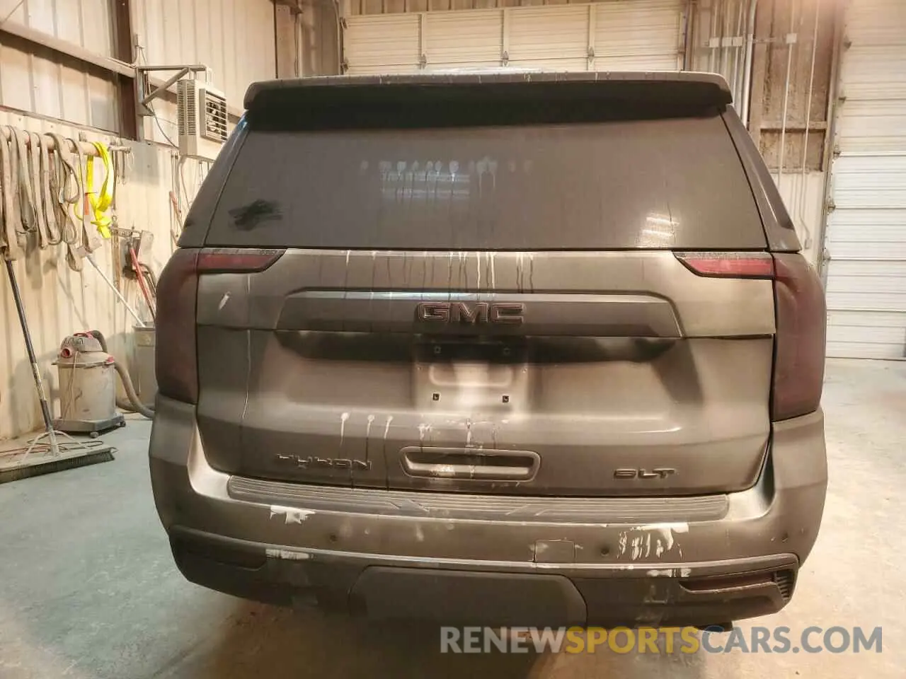 6 fotografías del automóvil dañado 1GKS1BKD3MR185989 GMC YUKON 2021