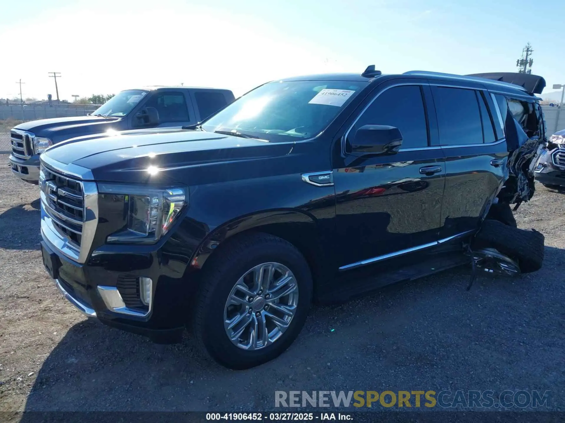 2 fotografías del automóvil dañado 1GKS1BKD4MR112212 GMC YUKON 2021