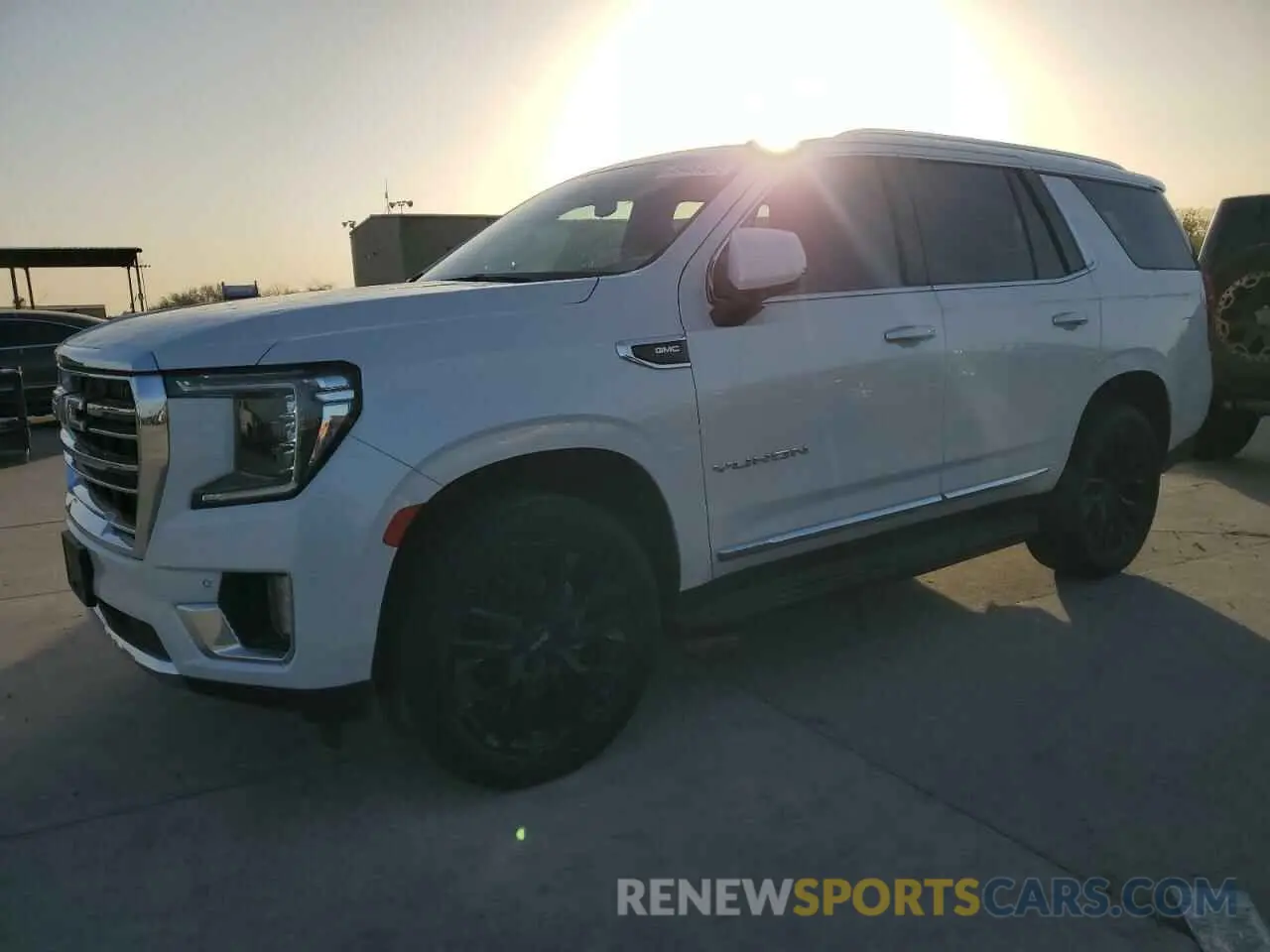 1 fotografías del automóvil dañado 1GKS1BKD9MR442072 GMC YUKON 2021