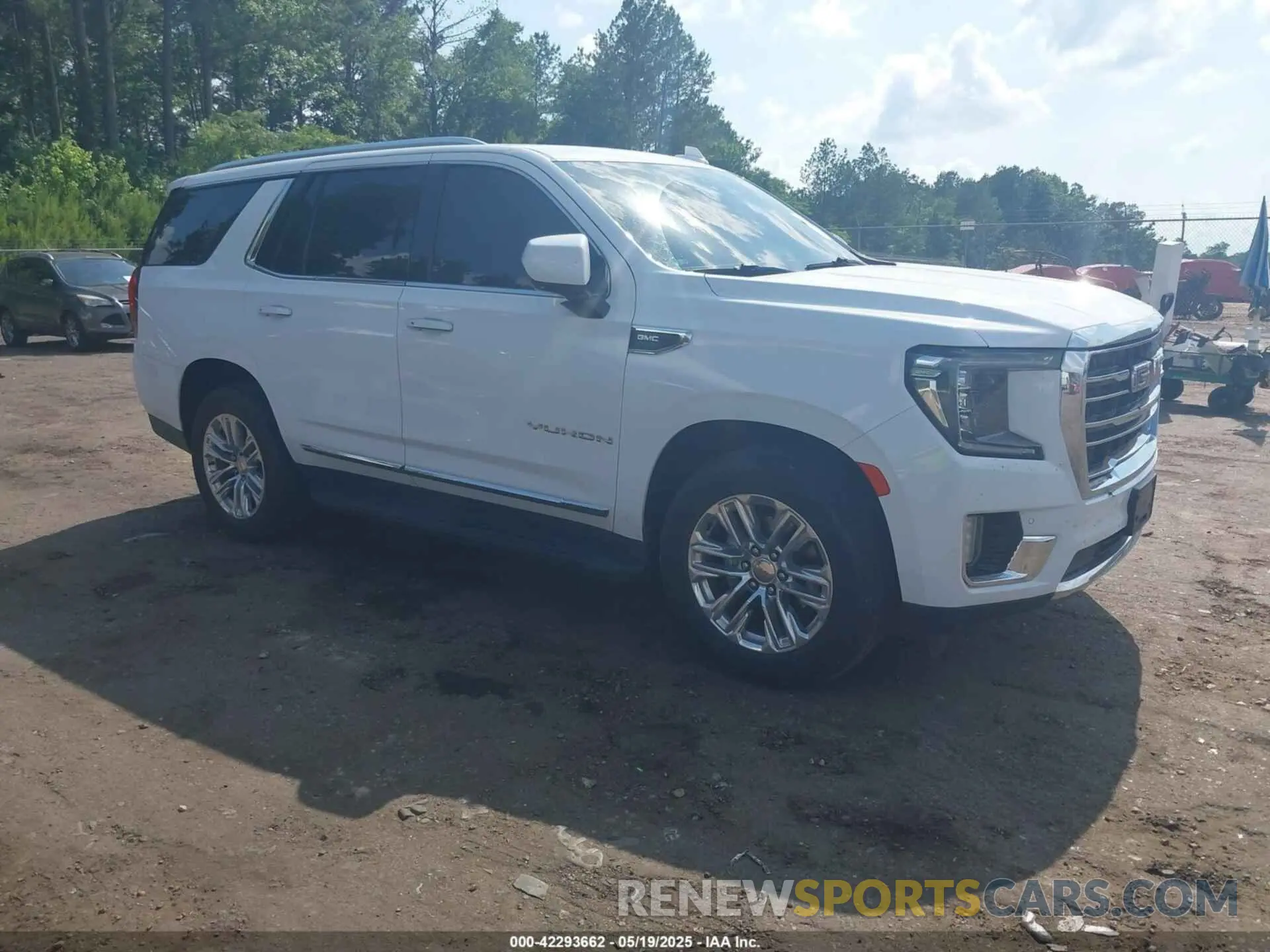 1 fotografías del automóvil dañado 1GKS1BKDXMR284292 GMC YUKON 2021