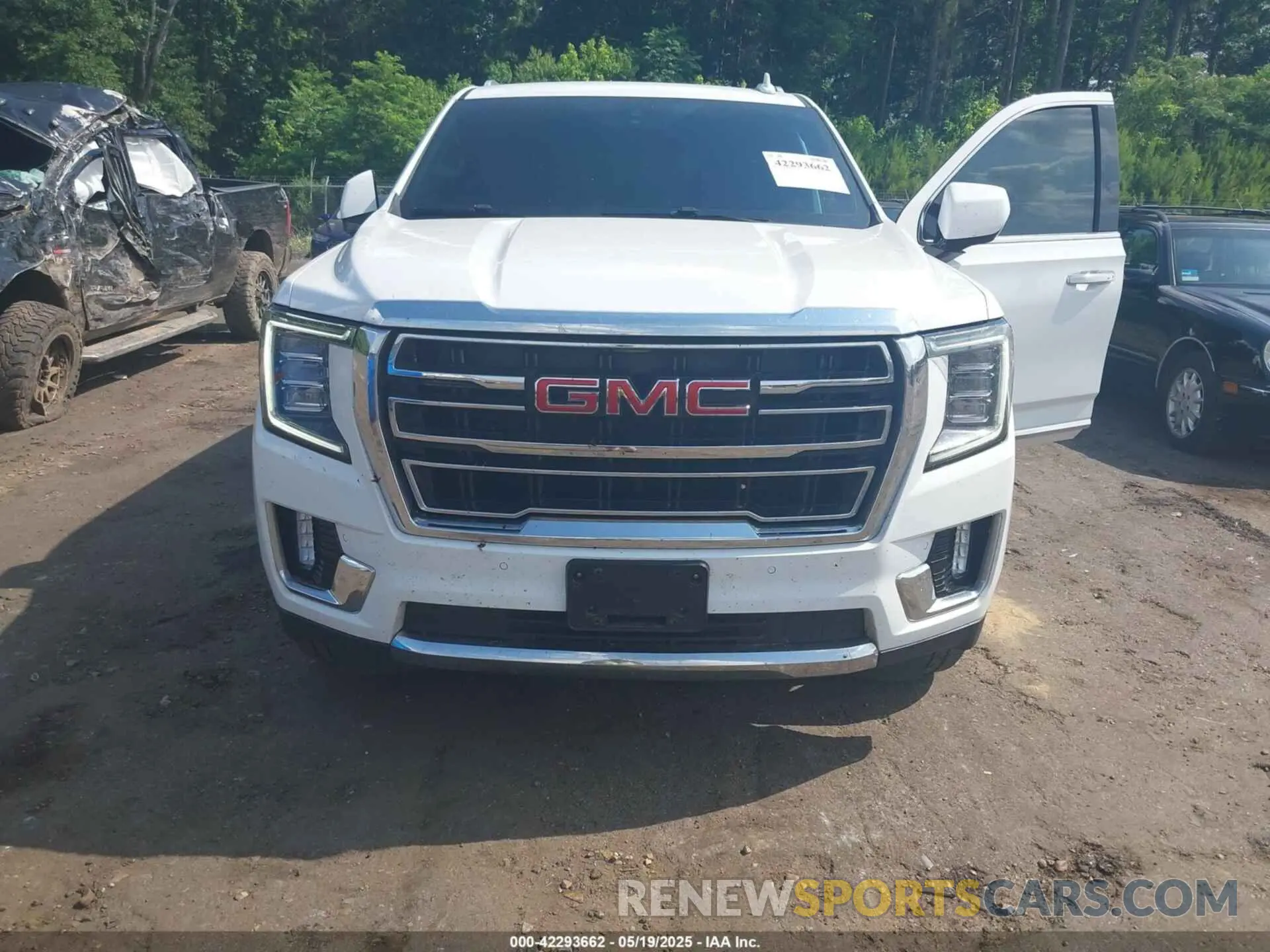 6 fotografías del automóvil dañado 1GKS1BKDXMR284292 GMC YUKON 2021