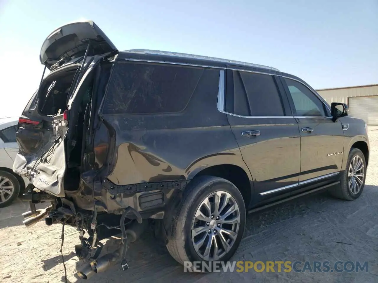 3 fotografías del automóvil dañado 1GKS1DKL0MR264474 GMC YUKON 2021