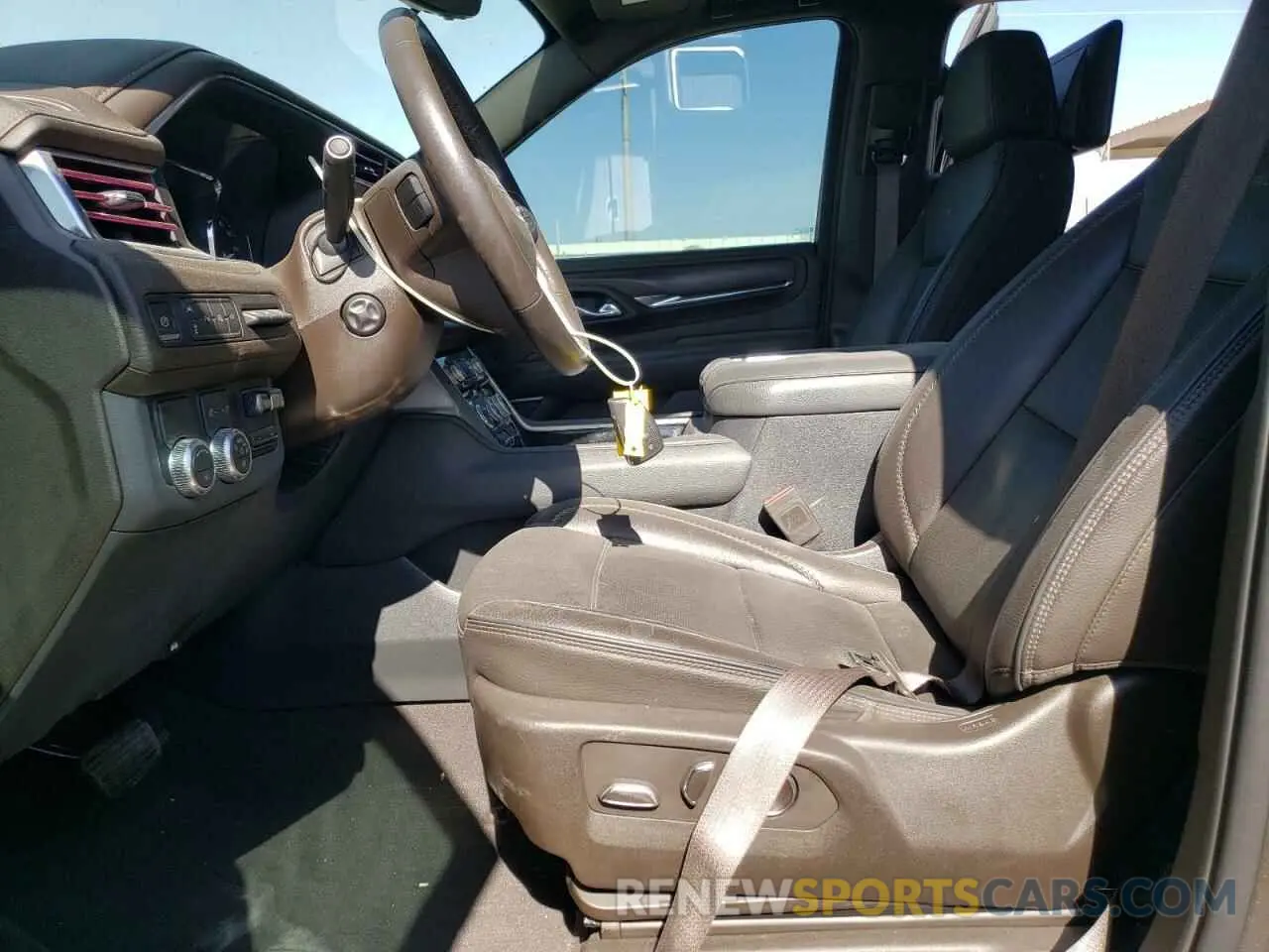 7 fotografías del automóvil dañado 1GKS1DKL0MR264474 GMC YUKON 2021