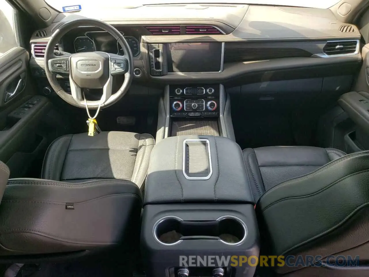 8 fotografías del automóvil dañado 1GKS1DKL0MR264474 GMC YUKON 2021