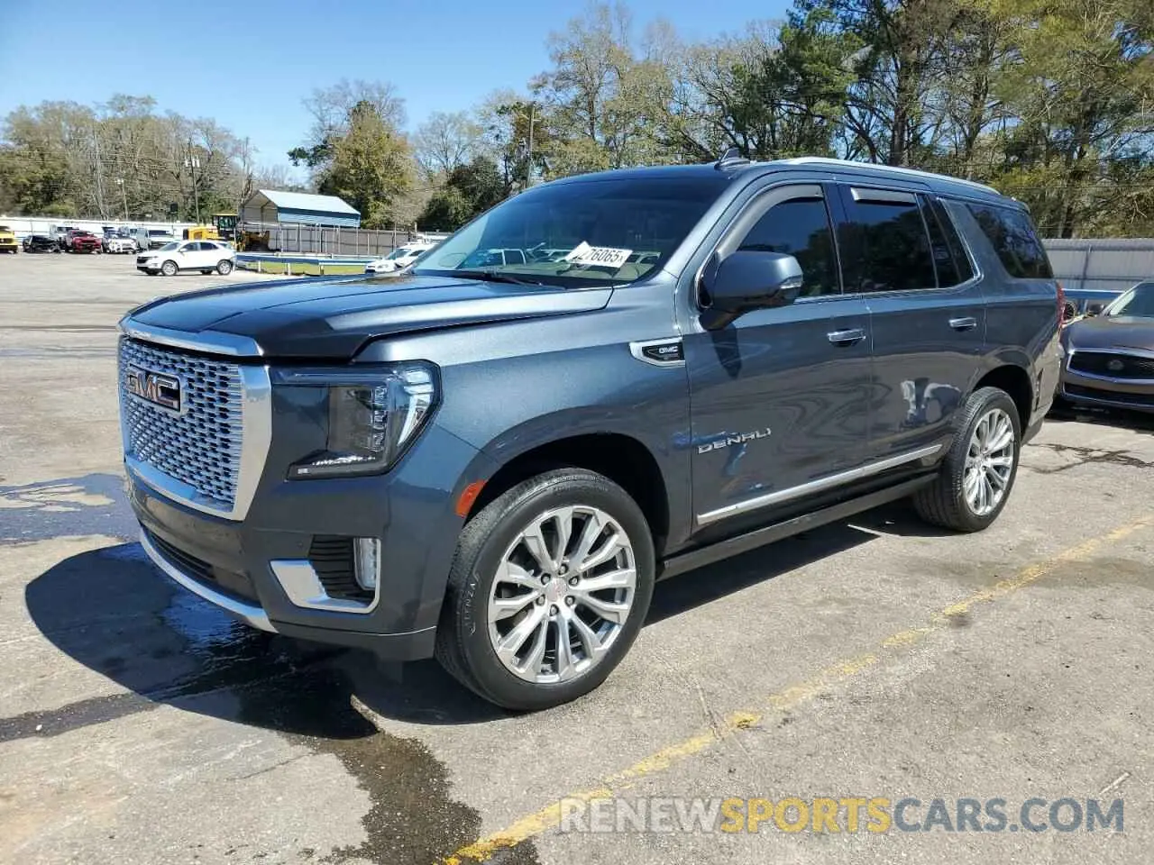 1 fotografías del automóvil dañado 1GKS1DKL1MR152959 GMC YUKON 2021