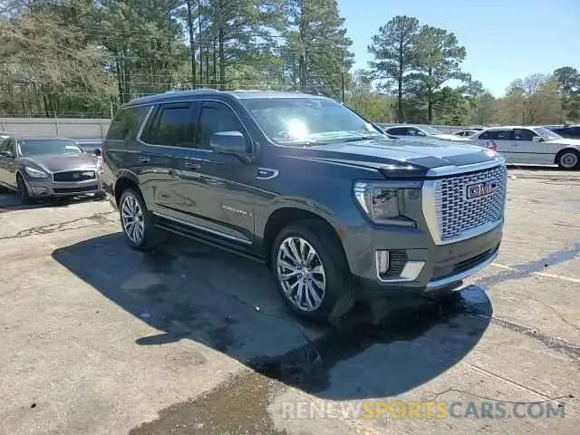 14 fotografías del automóvil dañado 1GKS1DKL1MR152959 GMC YUKON 2021
