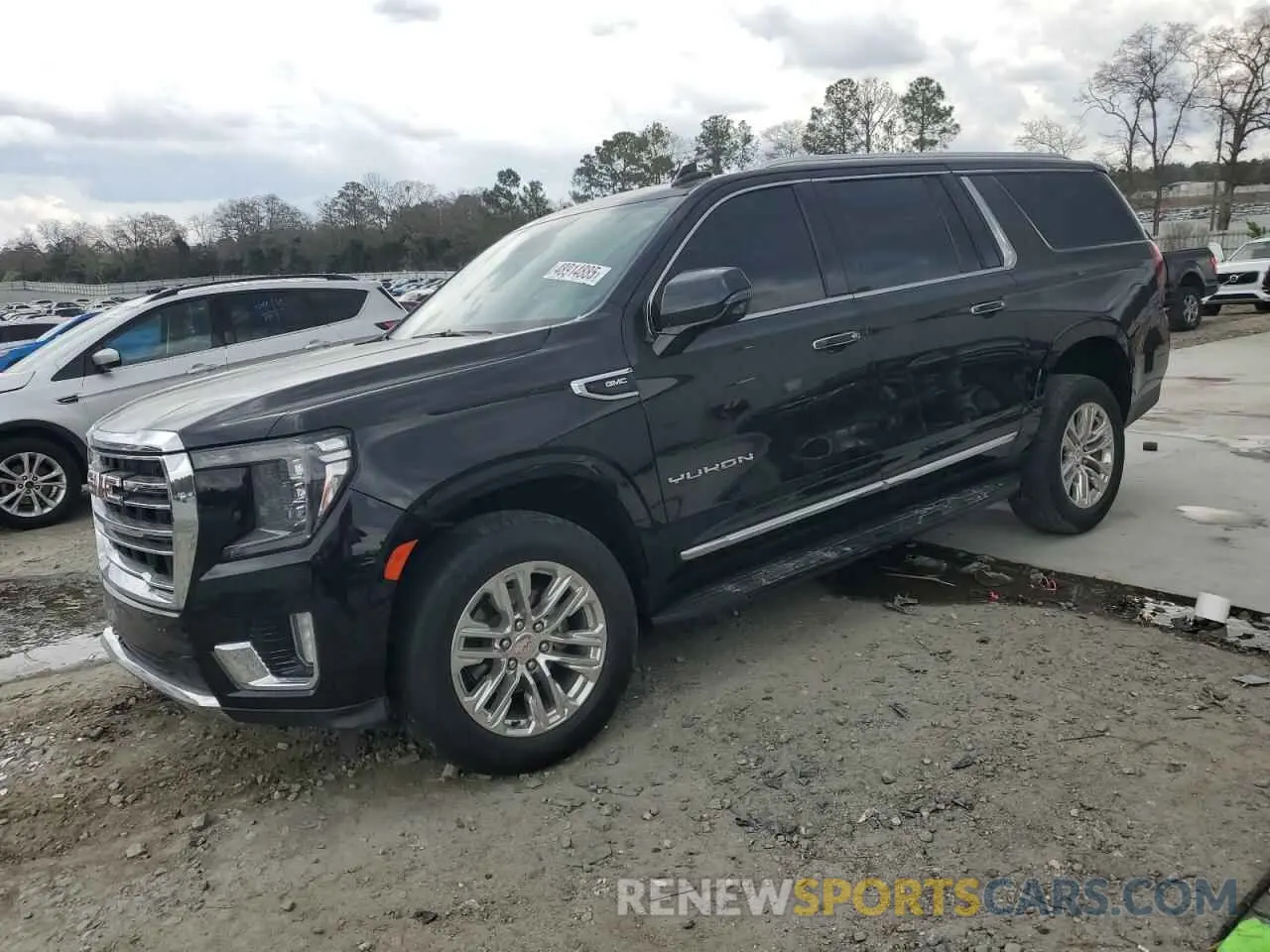 1 fotografías del automóvil dañado 1GKS1GKD8MR297006 GMC YUKON 2021