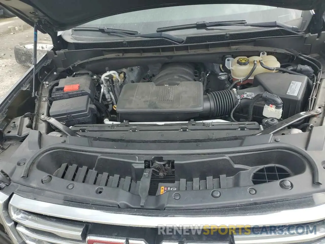 12 fotografías del automóvil dañado 1GKS1GKD8MR297006 GMC YUKON 2021