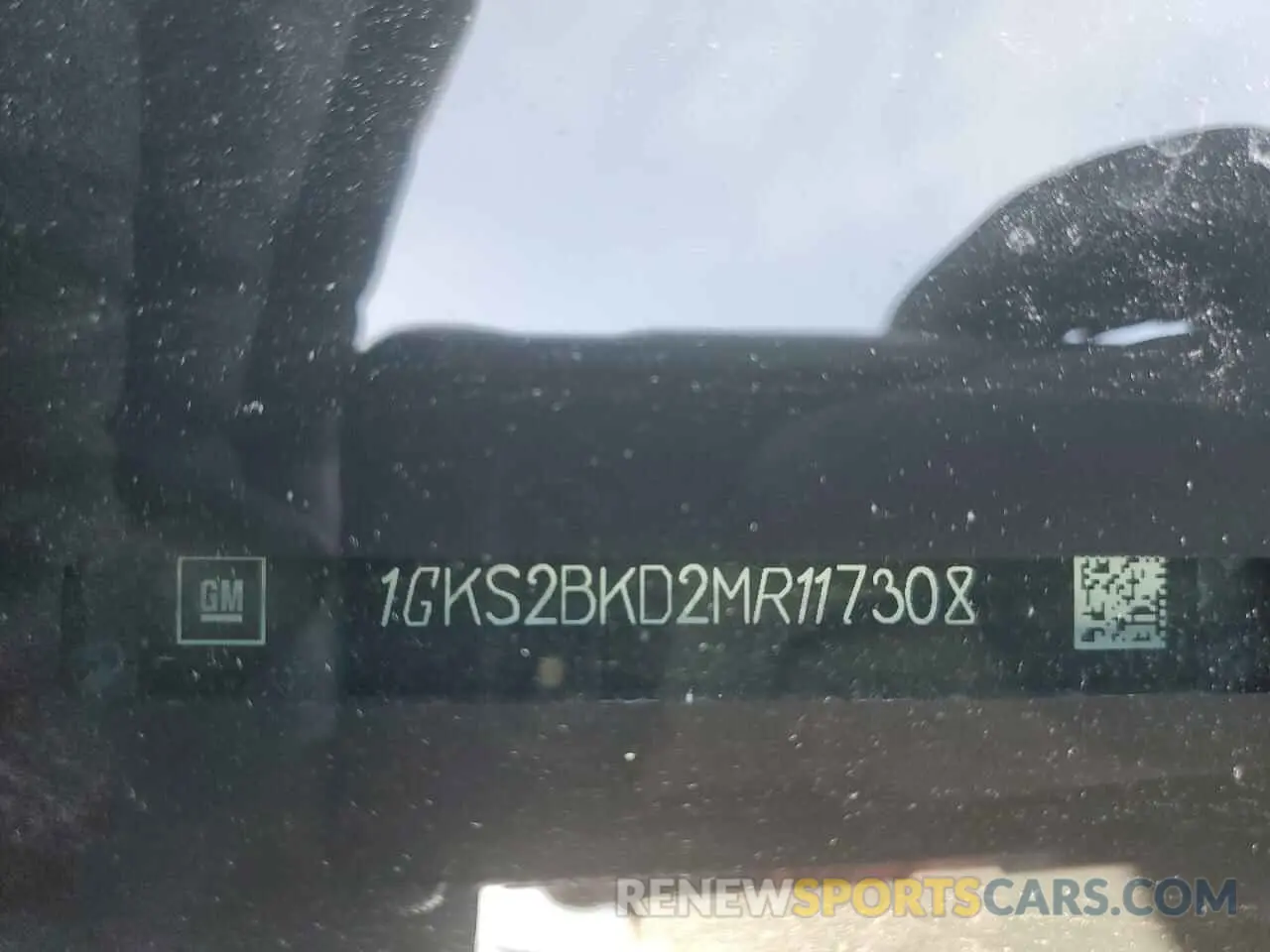 14 fotografías del automóvil dañado 1GKS2BKD2MR117308 GMC YUKON 2021