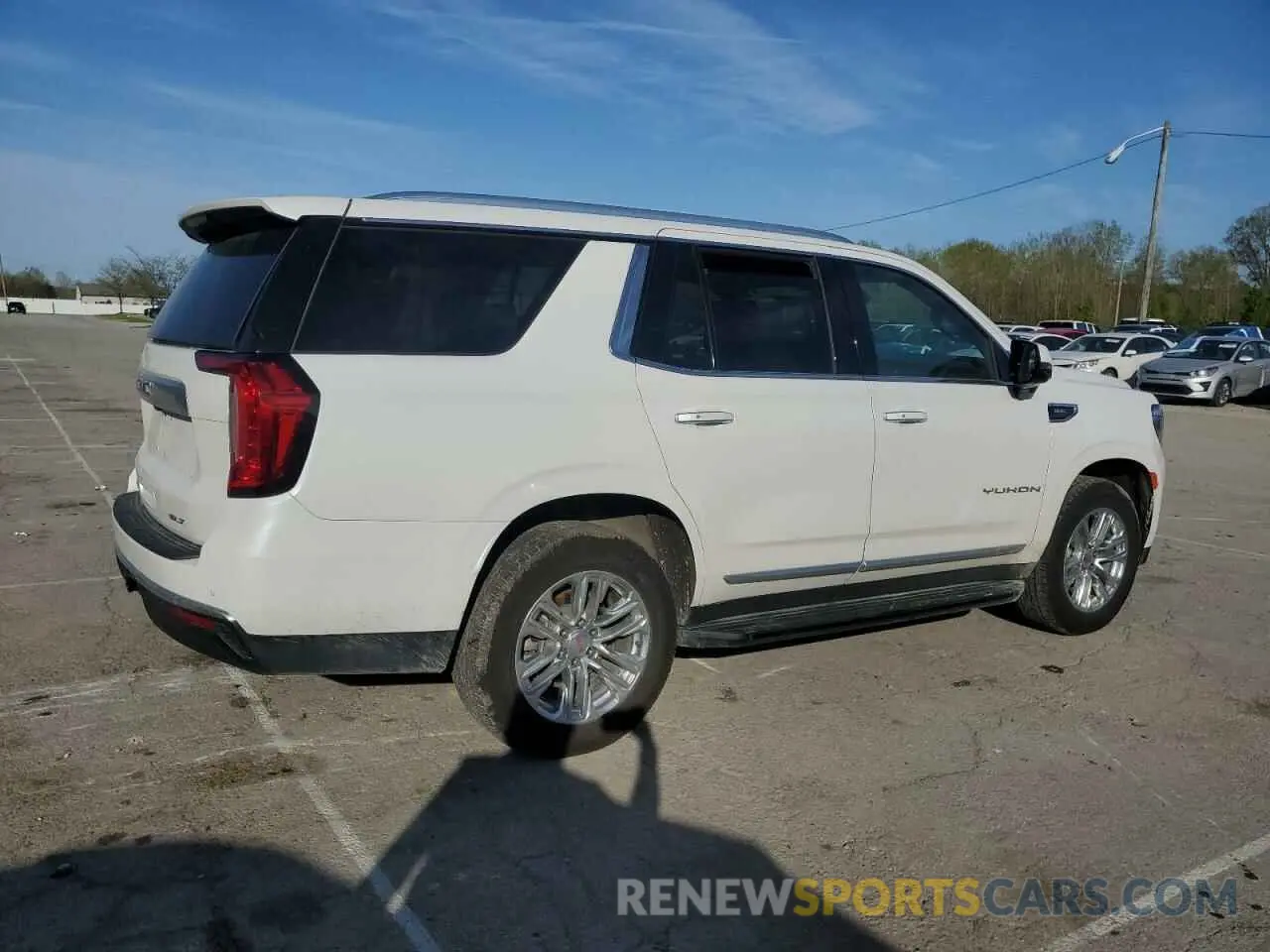 3 fotografías del automóvil dañado 1GKS2BKD2MR148235 GMC YUKON 2021