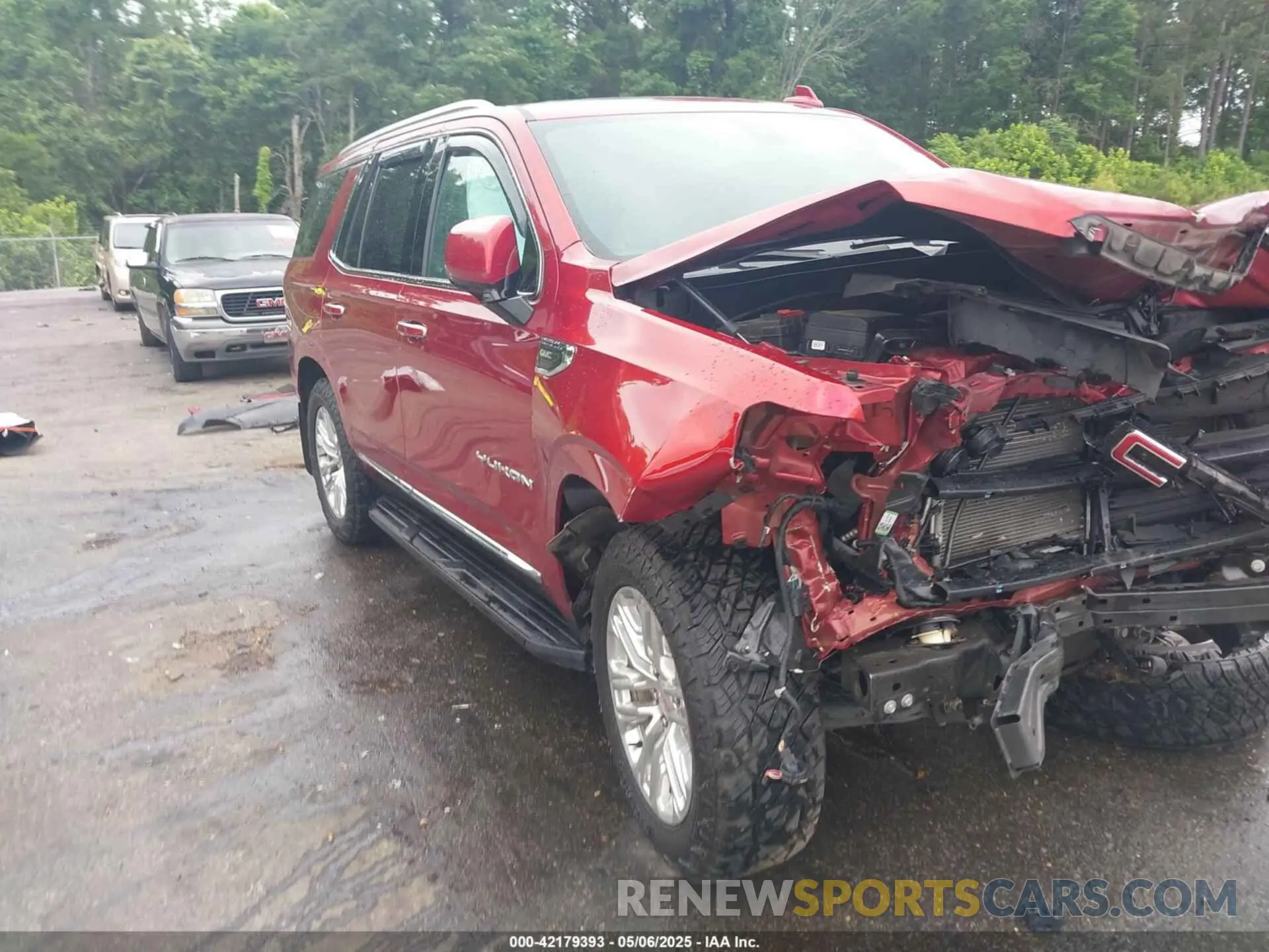 1 fotografías del automóvil dañado 1GKS2BKD4MR448858 GMC YUKON 2021