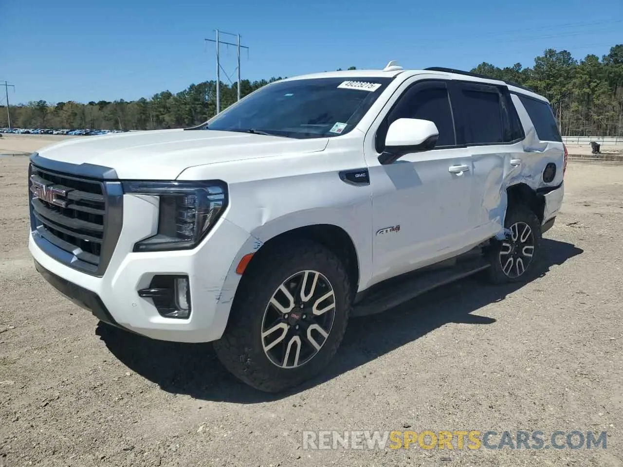 1 fotografías del automóvil dañado 1GKS2CKD0MR480616 GMC YUKON 2021