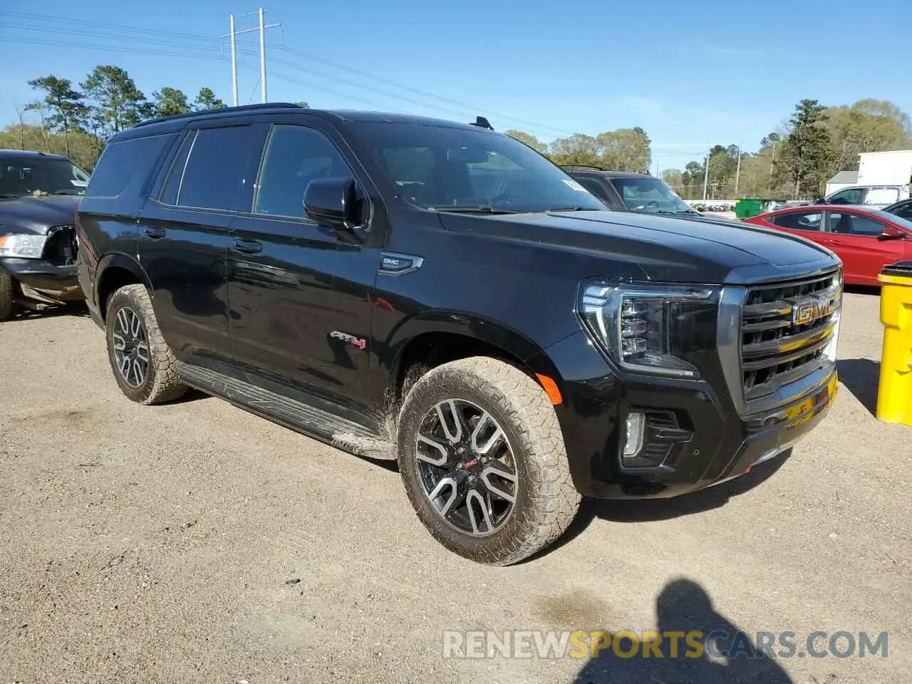 4 fotografías del automóvil dañado 1GKS2CKD4MR434657 GMC YUKON 2021