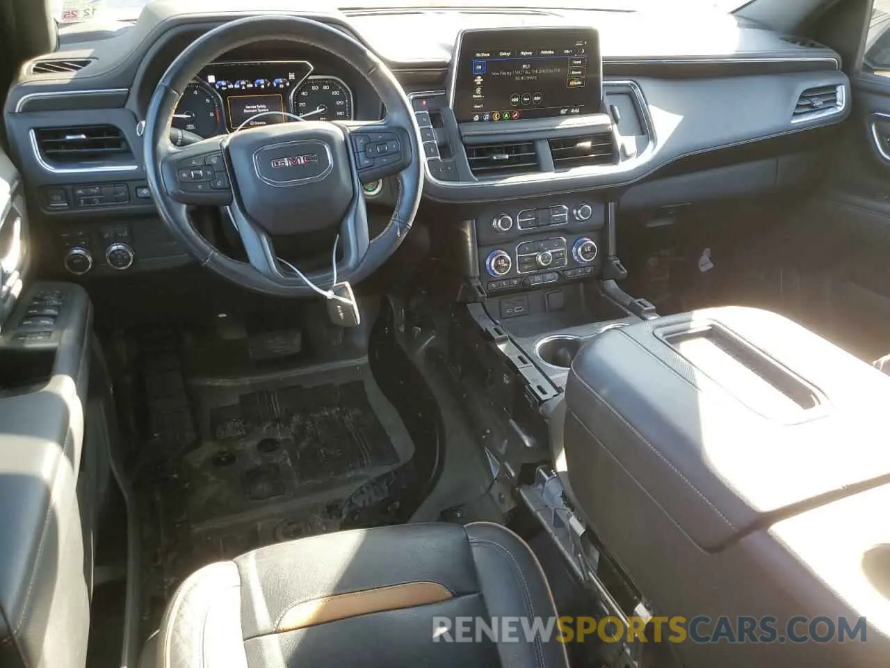 8 fotografías del automóvil dañado 1GKS2CKD4MR434657 GMC YUKON 2021