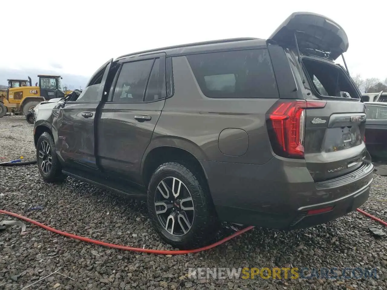 2 fotografías del automóvil dañado 1GKS2CKD8MR299277 GMC YUKON 2021