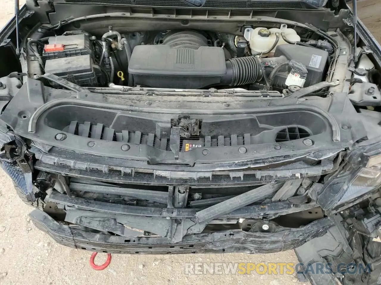 12 fotografías del automóvil dañado 1GKS2CKDXMR417491 GMC YUKON 2021